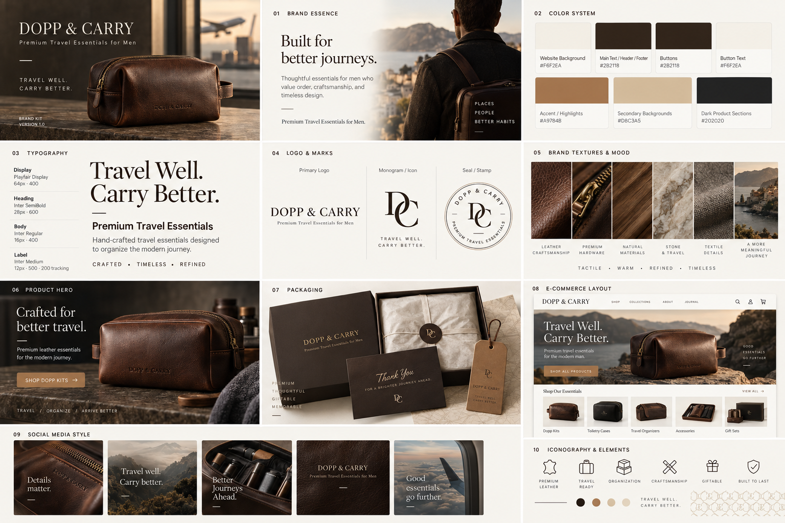 Classic Dopp Kits